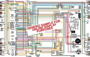 1965 1966 1967 Austin Healey 3000 Wiring Diagram 18″ X 24″ Poster Size